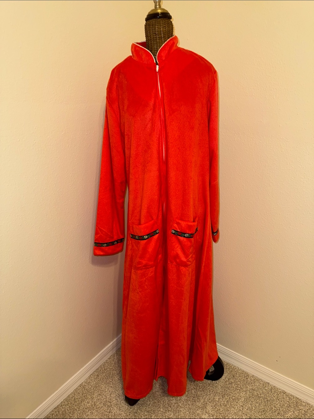 NWT Lanz of Salzburg Zip Front Nightgown M - Picture 3 of 12
